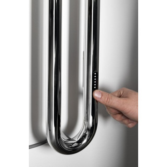 DUOPASSO elektrický sušák ručníků s časovačem 122x1700mm, 45 W, chrom ER730