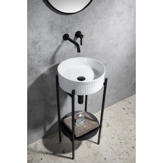 PICOBELLO keramické umyvadlo na desku ? 37cm, bílá AR484