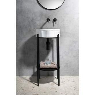 PICOBELLO keramické umyvadlo na desku ? 37cm, bílá AR484