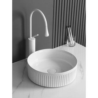 PICOBELLO keramické umyvadlo na desku ? 37cm, bílá AR484