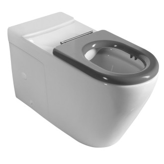 MEDIC RIMLESS WC mísa pro kombi, spodní/zadní odpad, bílá MC102-111