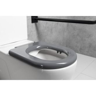 MEDIC WC sedátko, duroplast, šedá MC102-113