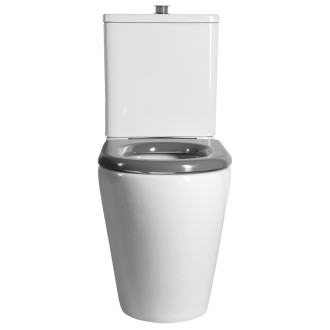 MEDIC RIMLESS WC kombi mísa s nádržkou, spodní/zadní odpad, bílá MC102