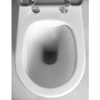 MEDIC RIMLESS WC kombi mísa s nádržkou, spodní/zadní odpad, bílá MC102