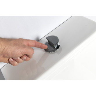 MEDIC RIMLESS WC kombi mísa s nádržkou, spodní/zadní odpad, bílá MC102