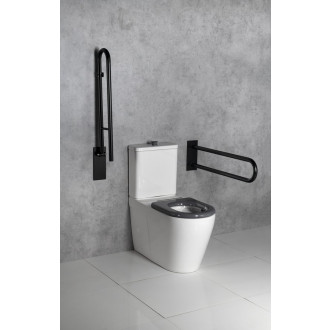 MEDIC RIMLESS WC kombi mísa s nádržkou, spodní/zadní odpad, bílá MC102