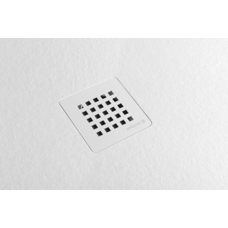TRENECA vaničkový sifon, průměr 90mm, DN40, krytka bílá mat 84999.10