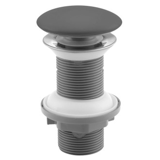 Umyvadlová výpust 5/4“, click-clack, keramická zátka, 20-70mm, antracit 38TP0162I