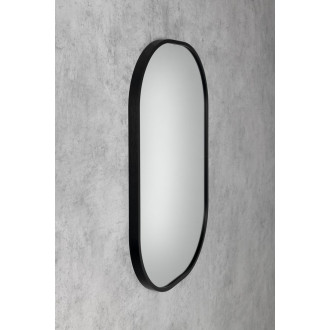 CONA SLIM zrcadlo v rámu 40x60cm, černá NC245