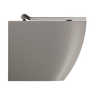 PURA WC mísa stojící, Swirlflush, 36x55cm, spodní/zadní odpad, tortora dual-mat 880305