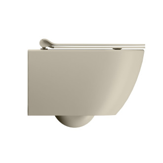PURA závěsná WC mísa, Swirlflush, 36x50cm, creta dual-mat 881608