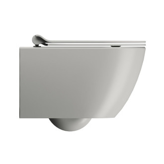 PURA závěsná WC mísa, Swirlflush, 36x50cm, cenere dual-mat 881617