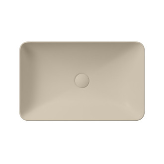 PURA keramické umyvadlo na desku 60x38cm, creta mat 883708