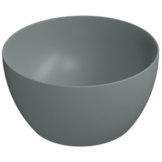 PURA keramické umyvadlo na desku, průměr 42cm, agave mat 885204