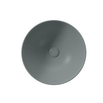 PURA keramické umyvadlo na desku, průměr 42cm, agave mat 885204