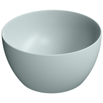 PURA keramické umyvadlo na desku, průměr 42cm, ghiaccio mat 885215