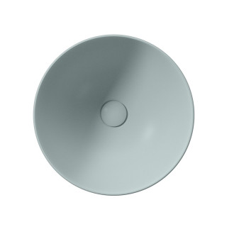 PURA keramické umyvadlo na desku, průměr 42cm, ghiaccio mat 885215