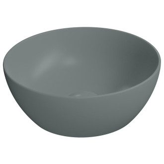 PURA keramické umývátko na desku, průměr 32cm, agave mat 885404