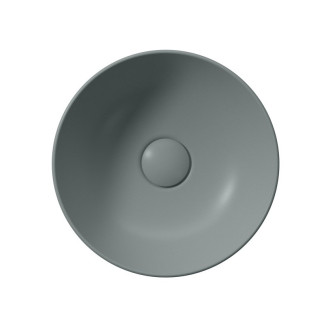 PURA keramické umývátko na desku, průměr 32cm, agave mat 885404
