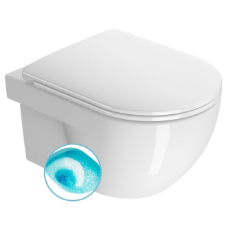 CITY PRO závěsná WC mísa, Swirlflush, 35x52cm, bílá ExtraGlaze 911511