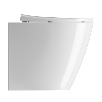 MODO WC mísa stojící, Swirlflush, 37x52cm, spodní/zadní odpad, bílá ExtraGlaze 981011