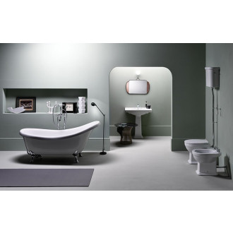 CLASSIC bidet, 37x54cm, 3 otvory, bílá ExtraGlaze 8762311