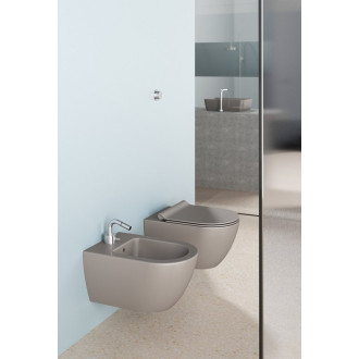 PURA bidet závěsný 36x50cm, tortora mat 8864105