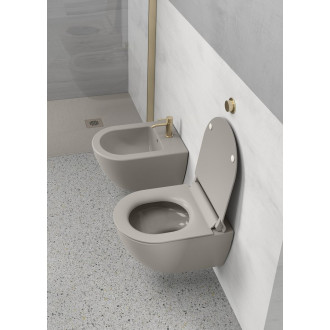 PURA bidet závěsný 36x50cm, tortora mat 8864105