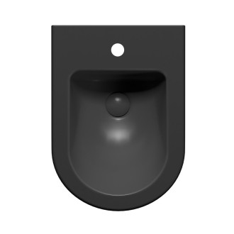 PURA bidet závěsný 36x50cm, černá mat 8864126