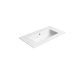 PURA keramické umyvadlo Slim 82x46cm, bez otvoru, bílá ExtraGlaze 8885011