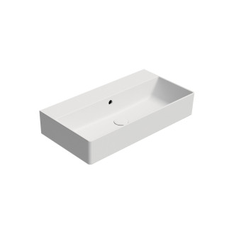 KUBE X keramické umyvadlo 70x37cm, bez otvoru, bílá mat 9455009