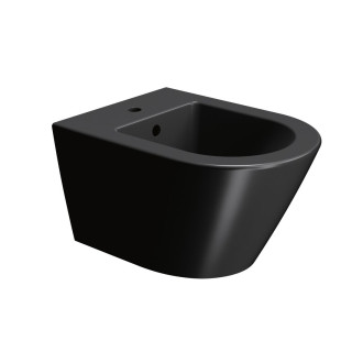 KUBE X bidet závěsný 36x50cm, černá mat 9464126