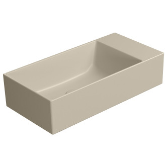 KUBE X keramické umývátko 50x25cm, bez otvoru, pravé/levé, creta mat 9486008