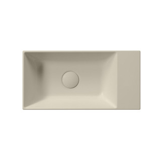 KUBE X keramické umývátko 50x25cm, bez otvoru, pravé/levé, creta mat 9486008