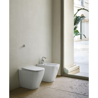 NUBES bidet stojící, 35x52cm, bílá ExtraGlaze 9662111