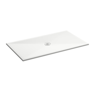 Keramická sprchová vanička, obdélník 140x80x2cm, bílá mat 46140809