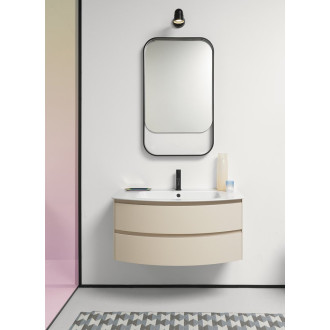 PURA keramické umyvadlo Slim oblé 102x52cm, broušená hrana, bílá ExtraGlaze 88259111