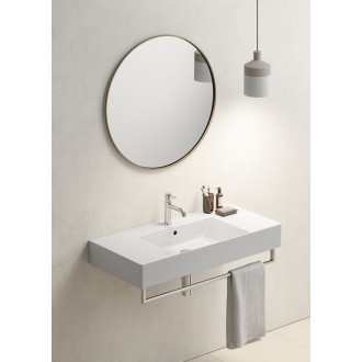 KUBE X keramické umyvadlo 100x47cm, s odkládacími plochami, bílá ExtraGlaze 94519111