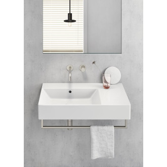 KUBE X keramické umyvadlo 80x47cm, s odkládací plochou vpravo, bílá ExtraGlaze 94569111