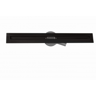 FLAT 360 Black Slim nerezový sprchový žlab 800mm 1741080