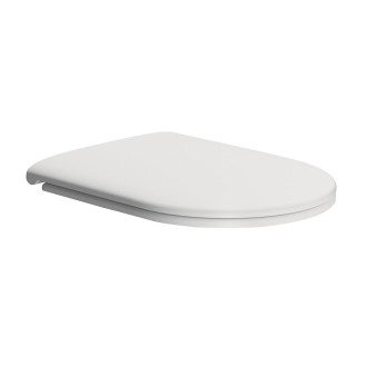 PURA/KUBE X WC sedátko Soft Close, duroplast, bílá mat/chrom MS992C09
