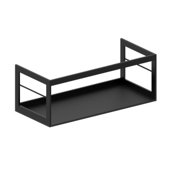 PURA konstrukce pod umyvadlo 102x46cm, černá mat MSP10228