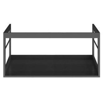 PURA konstrukce pod umyvadlo 82x46cm, černá mat MSP8228
