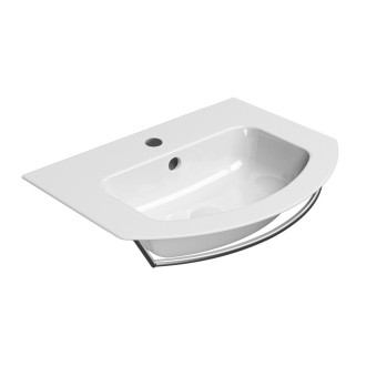 PURA čelní držák ručníků 62cm, chrom PAPR62
