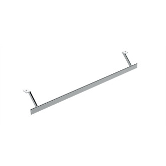 PURA čelní držák ručníků 102cm, chrom PAPRD102