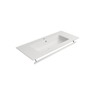 PURA čelní držák ručníků 102cm, chrom PAPRD102