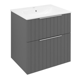 CIRASA umyvadlová skříňka 59,2x64x46cm, carina strip CR601-4141S