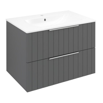 CIRASA umyvadlová skříňka 69,8x52x46cm, carina strip CR701-4141S