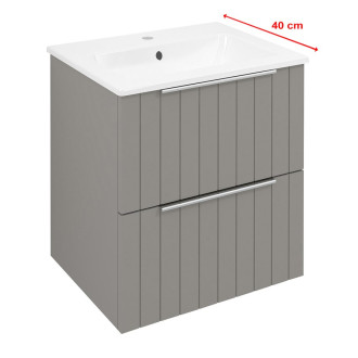 CIRASA umyvadlová skříňka 48x54x39cm, agila strip CR492-4343S