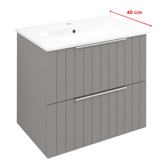 CIRASA umyvadlová skříňka 58x54x39cm, agila strip CR592-4343S